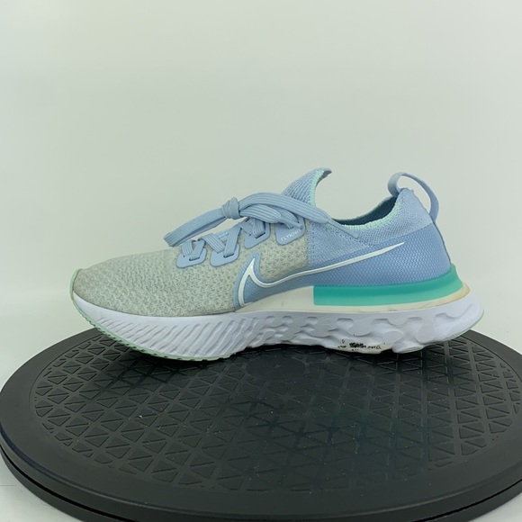 Nike React Infinity Run Flyknit Blue Running Shoes CD4372-400 Women's Size 6.5 - Picture 11 of 12